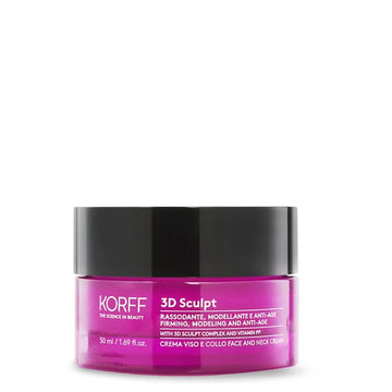 Korff 3D Sculpt Face and Neck Cream 50ml – Αντιγηραντική Κρέμα Προσώπου & Λαιμού